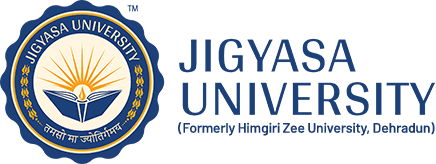 Jigyasa University (Formerly Himgiri Zee University) logo