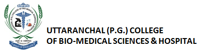 Uttaranchal (P.G.) College of Bio-Medical Sciences & Hospital (UCBMSH) logo