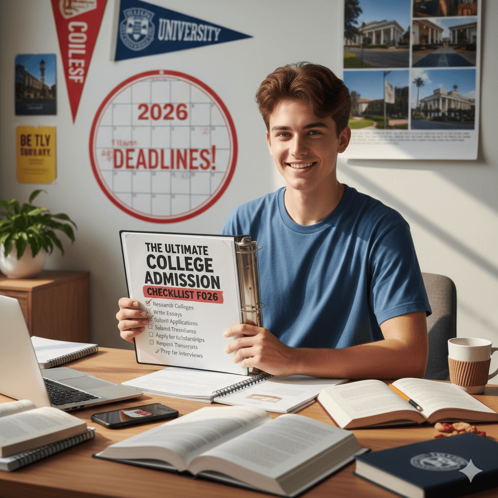 The Ultimate College Admission Checklist for 2026