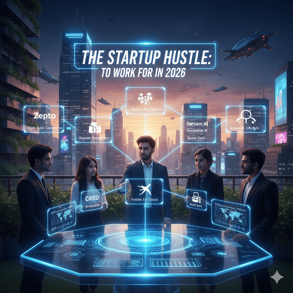 The Startup Hustle: Top 10 Indian Startups to Work for in 2026