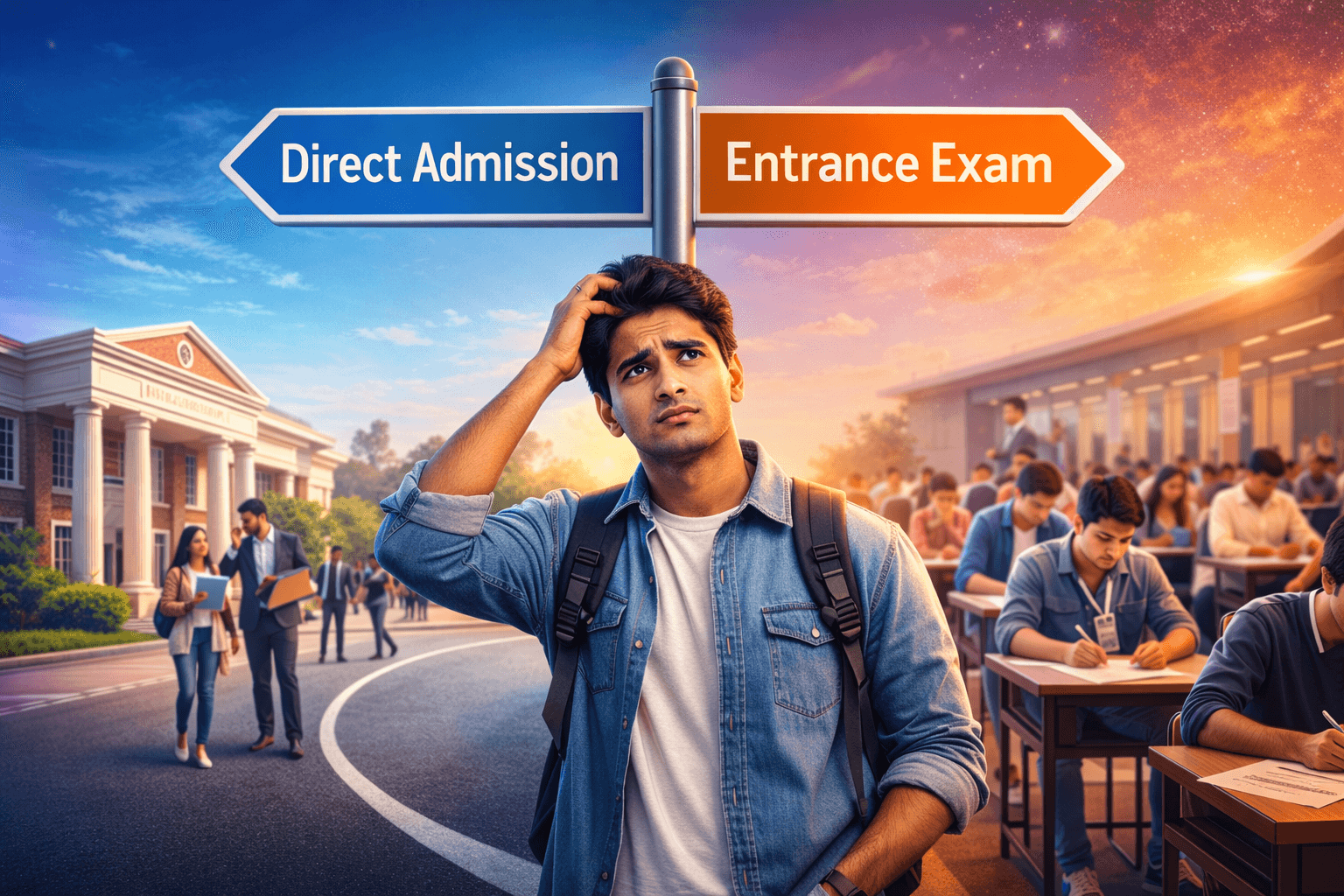 Direct Admission vs Entrance Admission: Which is Better After 12th?