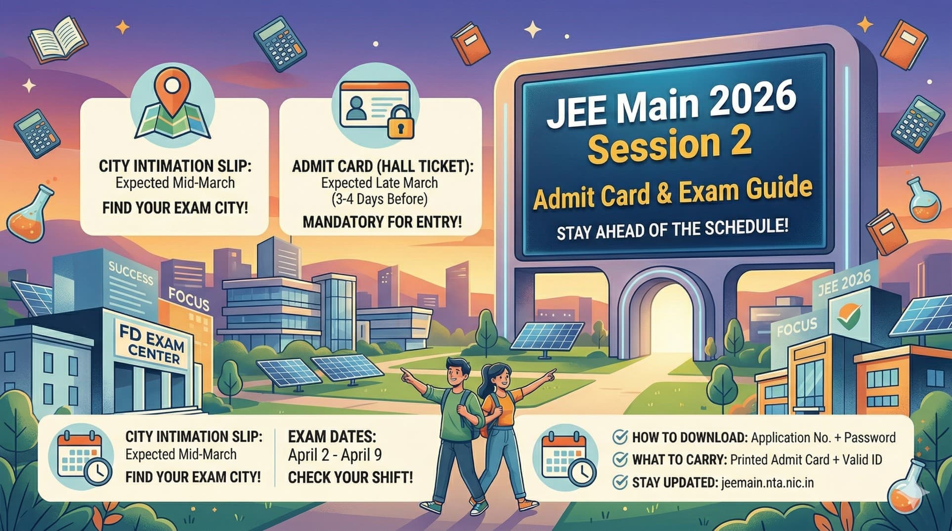 JEE Main 2026 Session 2 Admit Card