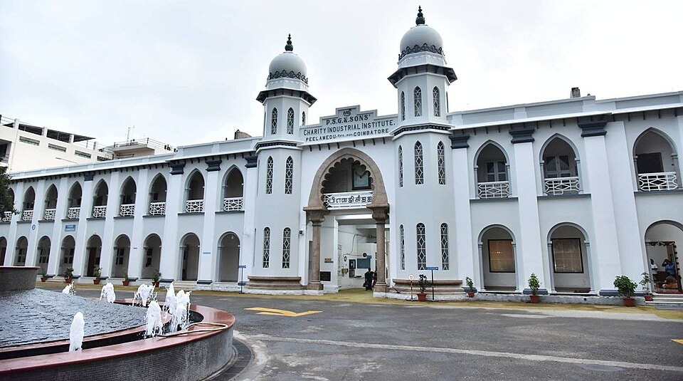 PSG College of Technology banner 1