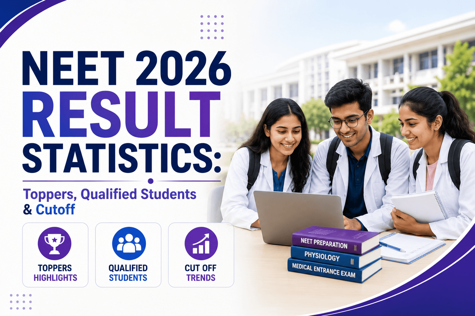 NEET 2026 Result Statistics: Toppers, Qualified Students & Cutoff