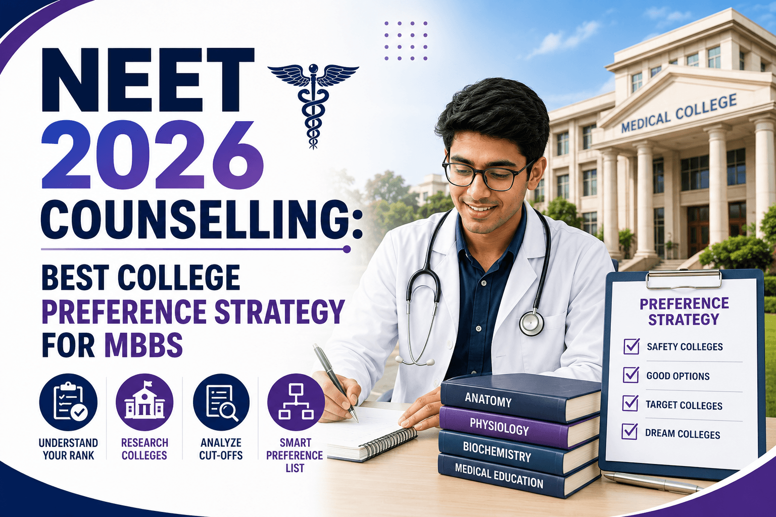 NEET 2026 Counselling: Best College Preference Strategy for MBBS