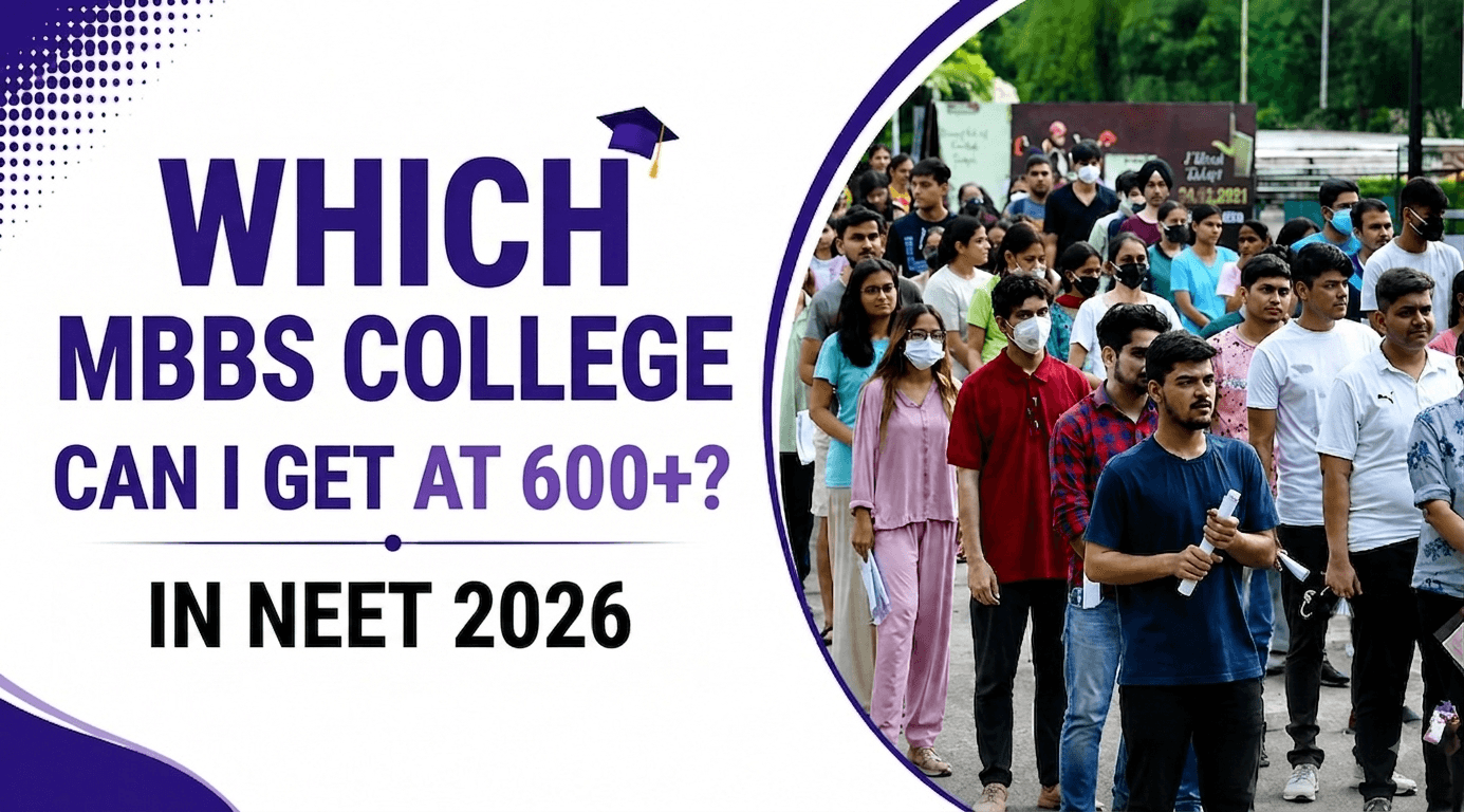 Which MBBS College Can I Get at 600+ in NEET 2026?