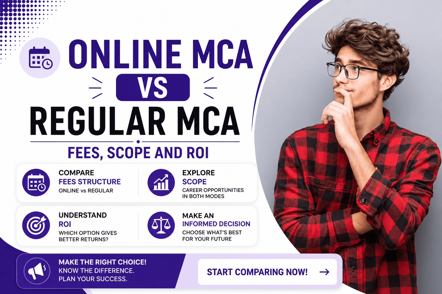 Online MCA vs Regular MCA: Fees, Scope and ROI