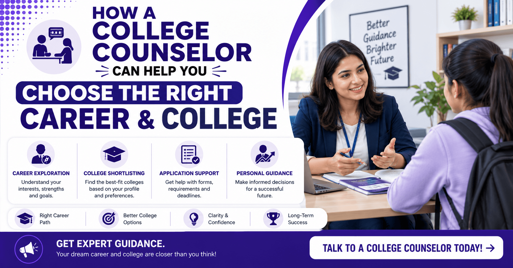 How a College Counselor Can Help You Choose the Right Career & College