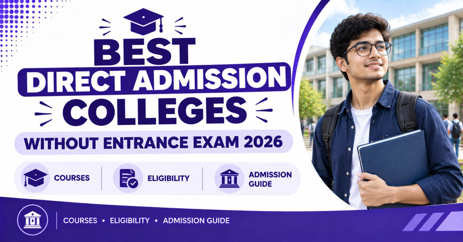Best Direct Admission Colleges Without Entrance Exam 2026