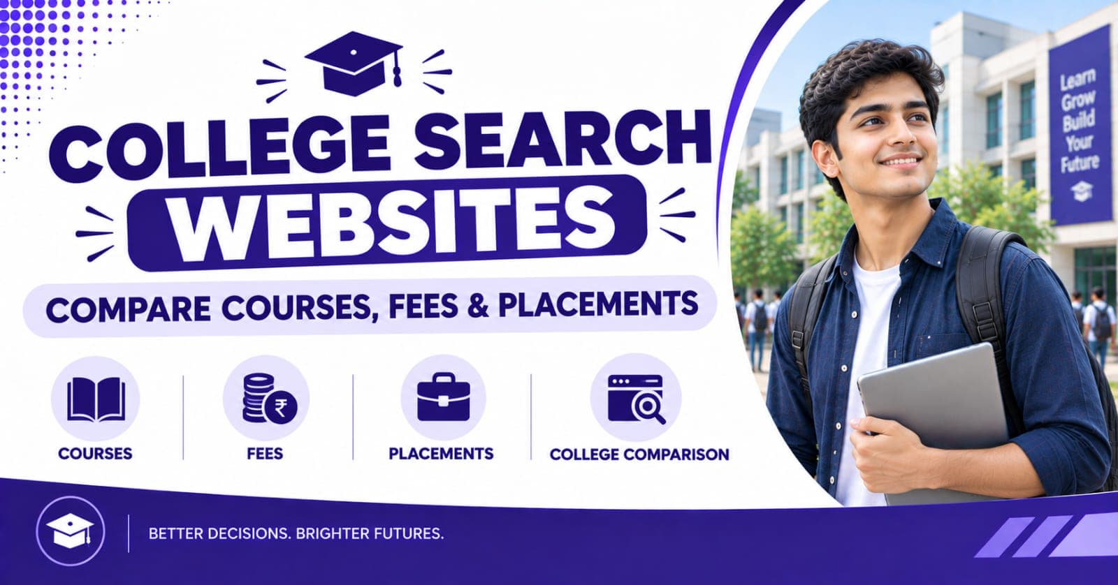 College Search Websites: Compare Courses, Fees & Placements