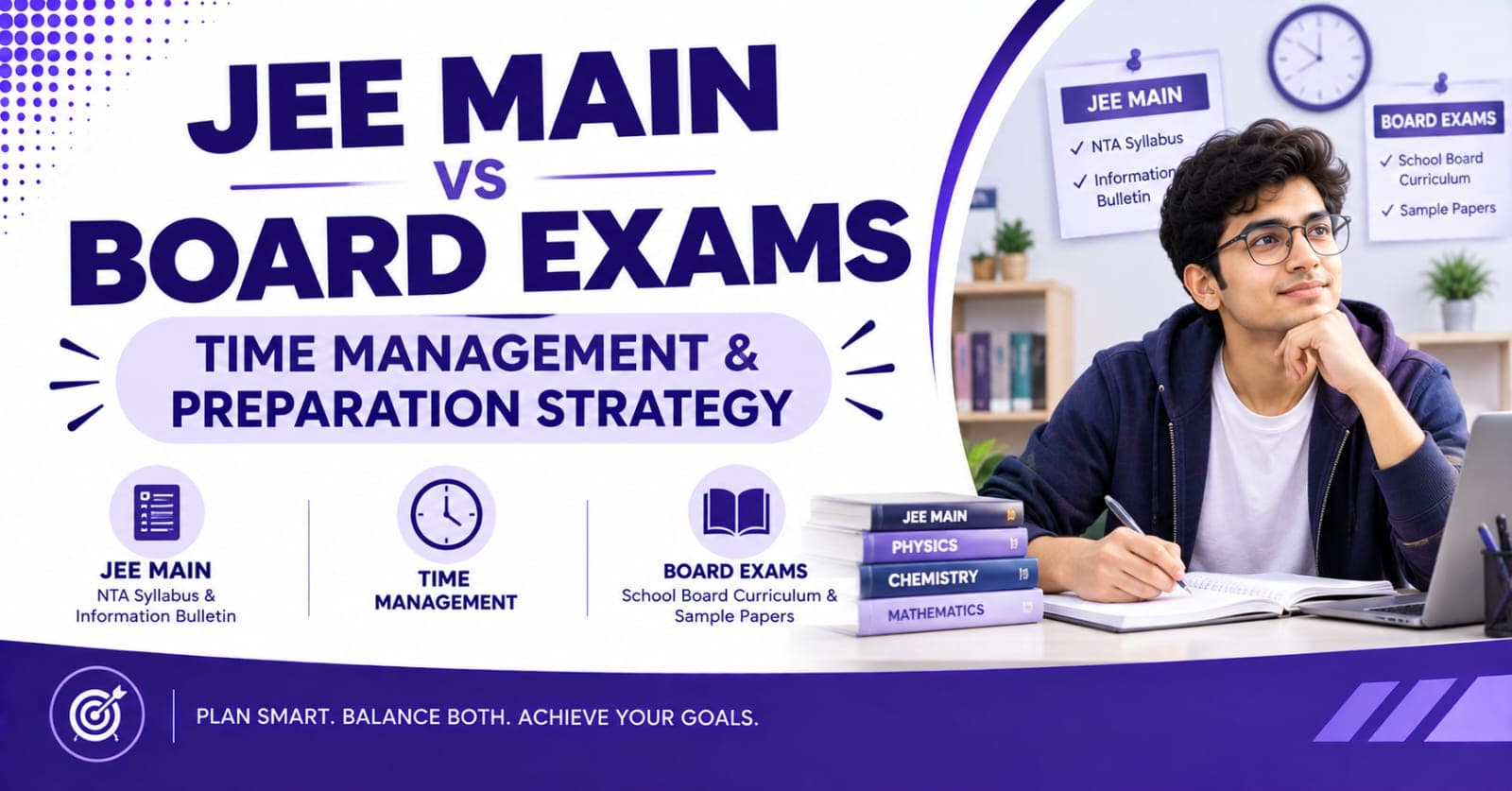 JEE Main vs Board Exams: Time Management & Preparation Strategy