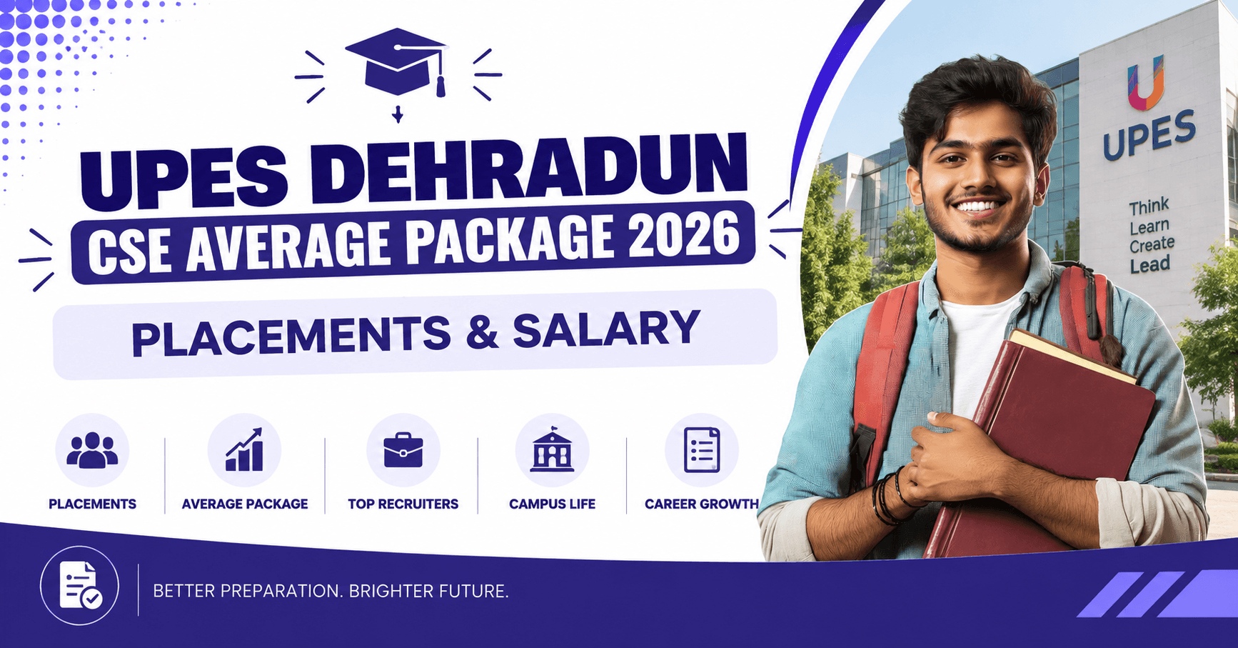 UPES Dehradun CSE Average Package 2026: Placements & Salary