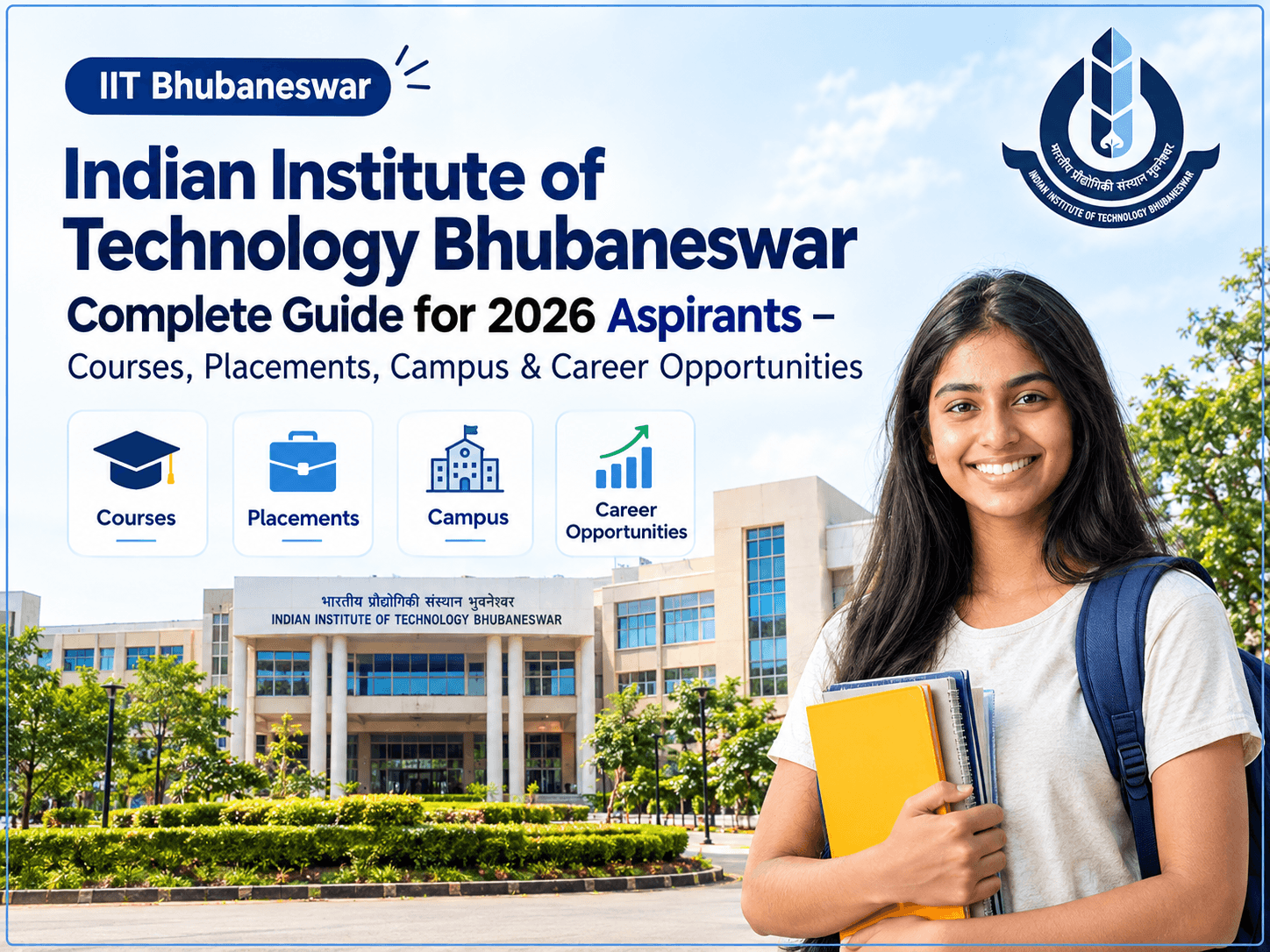 Indian Institute of Technology Bhubaneswar: Complete Guide for 2026 Aspirants – Courses, Placements, Campus & Career Opportunities