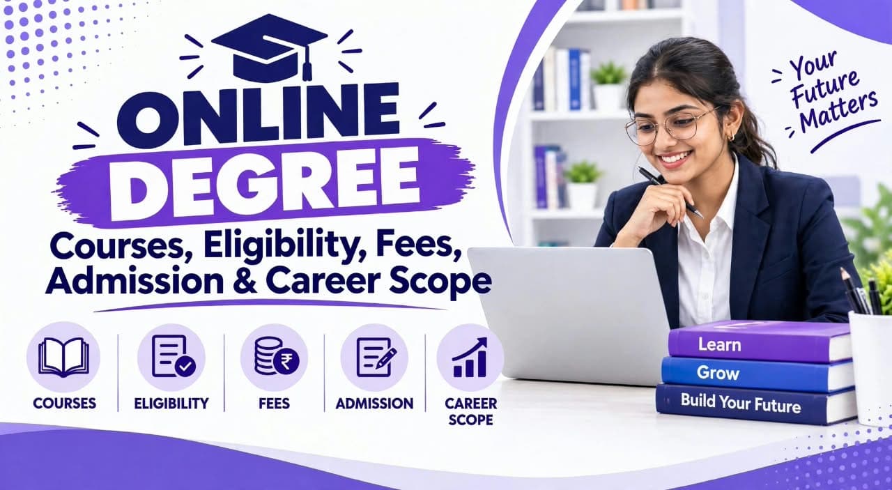 Online Degree: Courses, Eligibility, Fees, Admission & Career Scope