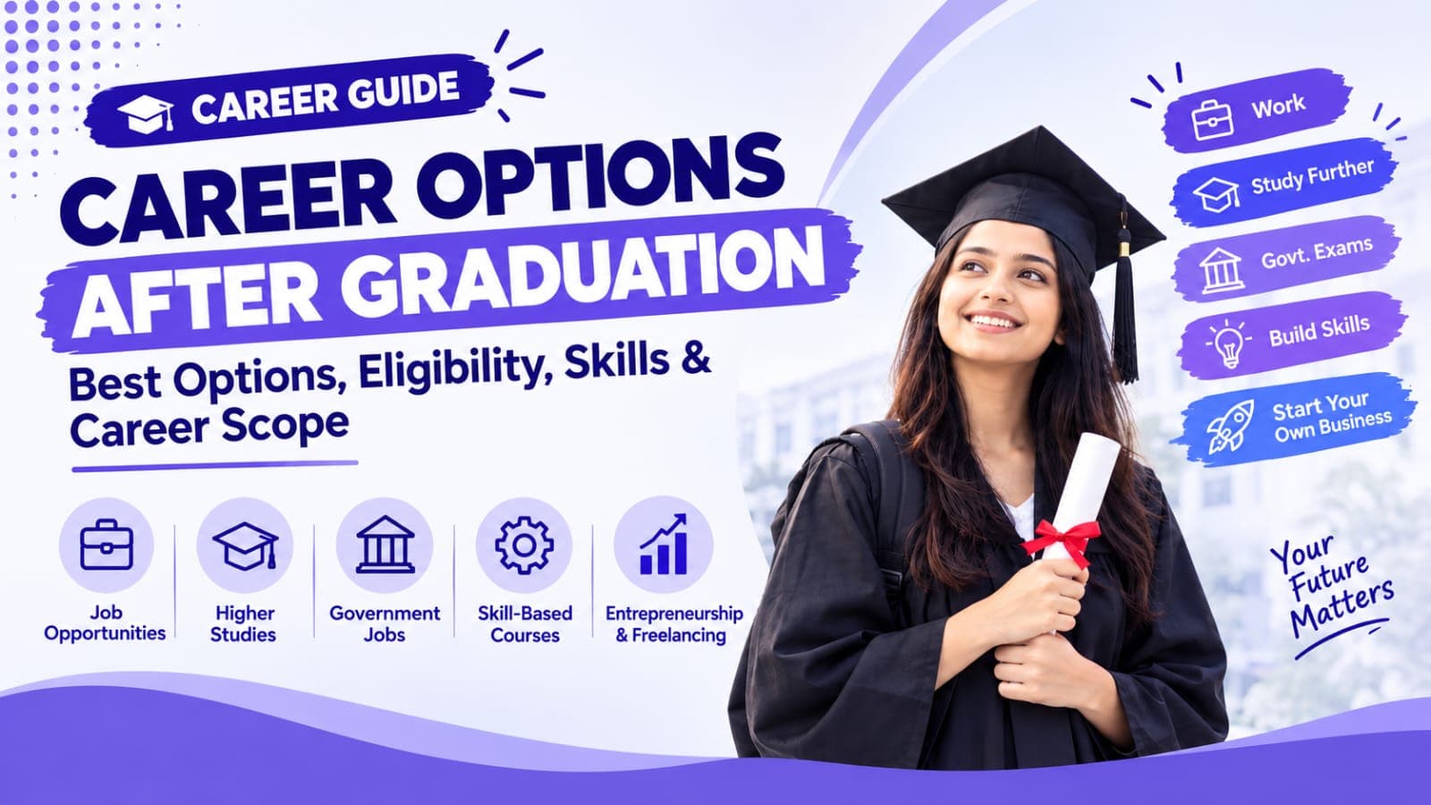 Career Options After Graduation: Best Options, Eligibility, Skills & Career Scope