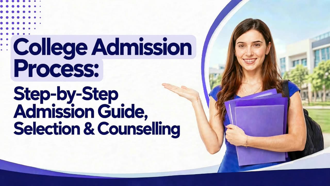 College Admission Process: Step-by-Step Admission Guide, Selection & Counselling