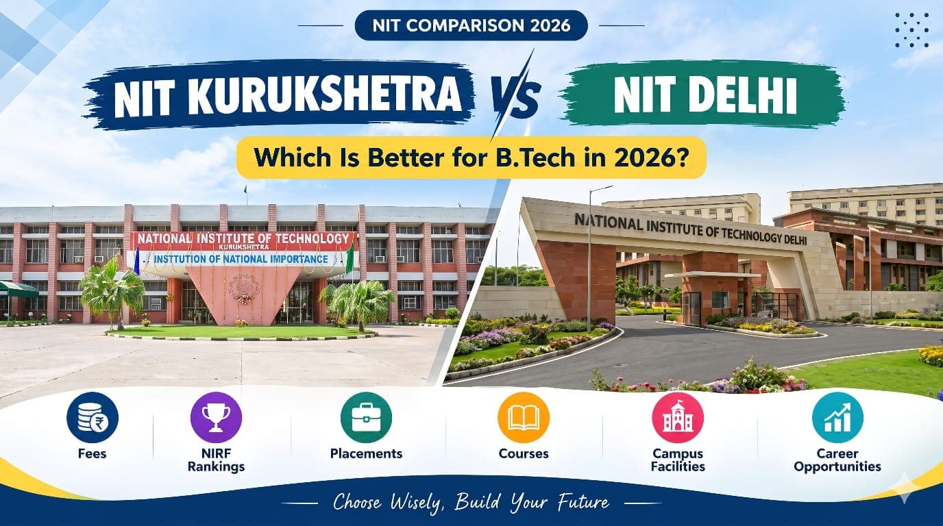 NIT Kurukshetra vs NIT Delhi: Which Is Better for B.Tech?