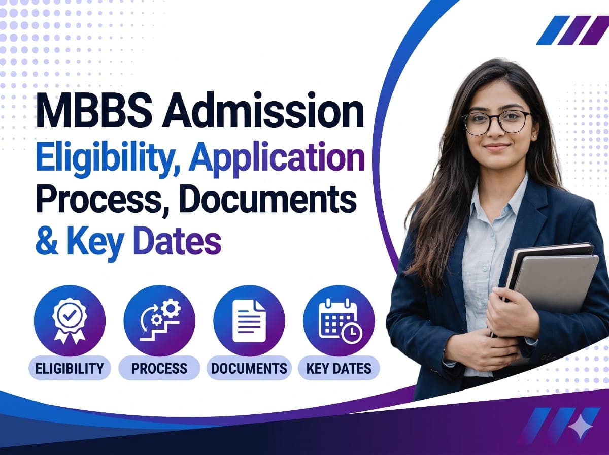 MBBS Admission: Eligibility, Application Process, Documents & Key Dates
