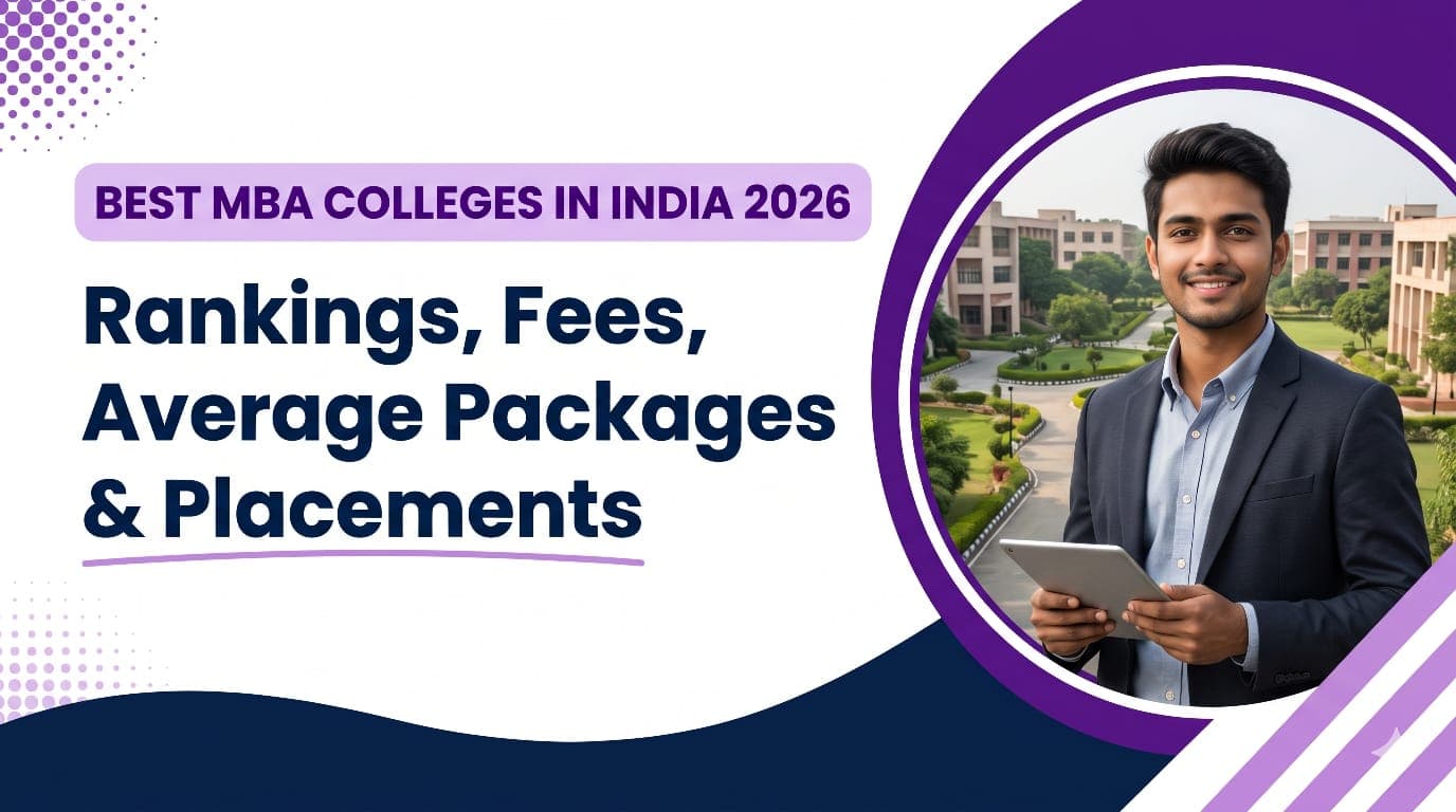 Best MBA Colleges in India 2026: Rankings, Fees, Average Packages & Placements