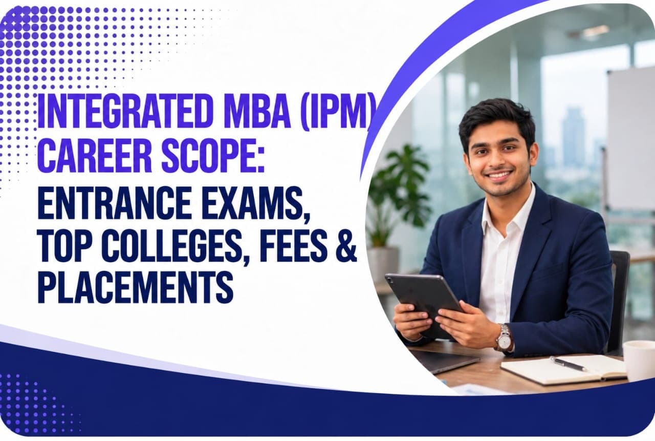 Integrated MBA (IPM) Career Scope, Exams, Fees & Placements 2026