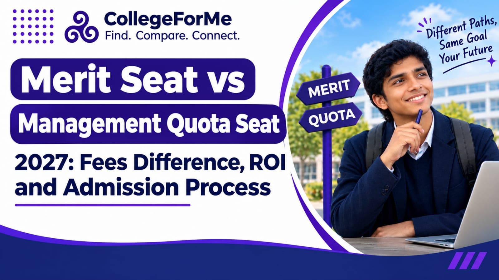 Merit Seat vs Management Quota Seat 2027: Fees & ROI