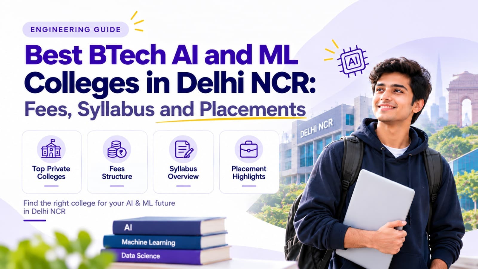 Best BTech AI and ML Colleges in Delhi NCR 2026