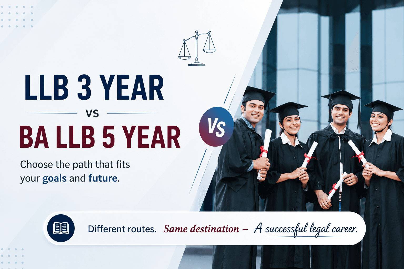 LLB 3 Year vs BA LLB 5 Year: Which Law Degree Wins?