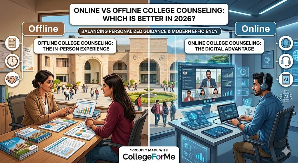 Online vs Offline College Counseling — Which is Better in 2026?