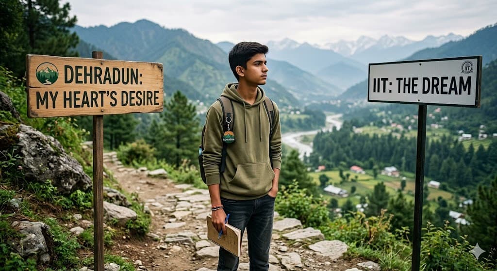 My Parents Want IIT — I Want Dehradun. What Do I Do? Complete Student Guide 2026