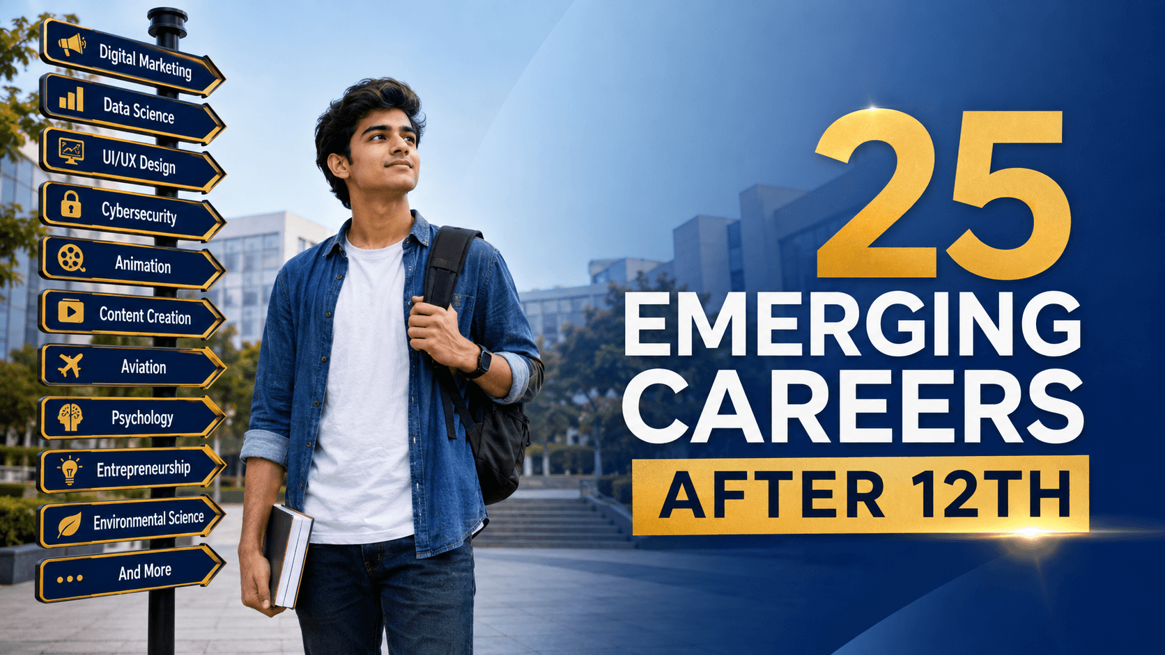 25 Emerging Career Options After 12th Beyond Engineering and Medicine (2026)
