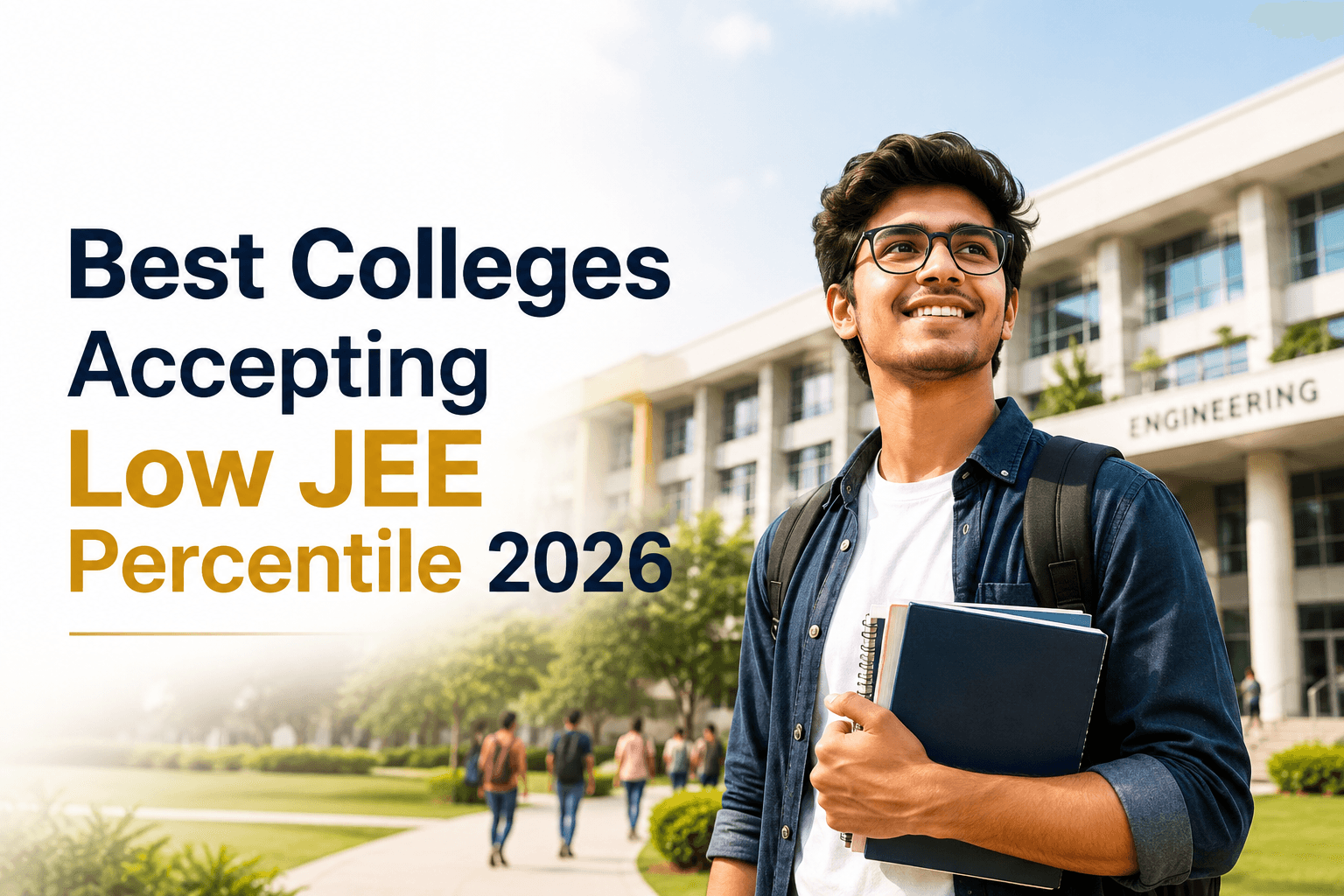 Best Colleges Accepting Low JEE Percentile 2026
