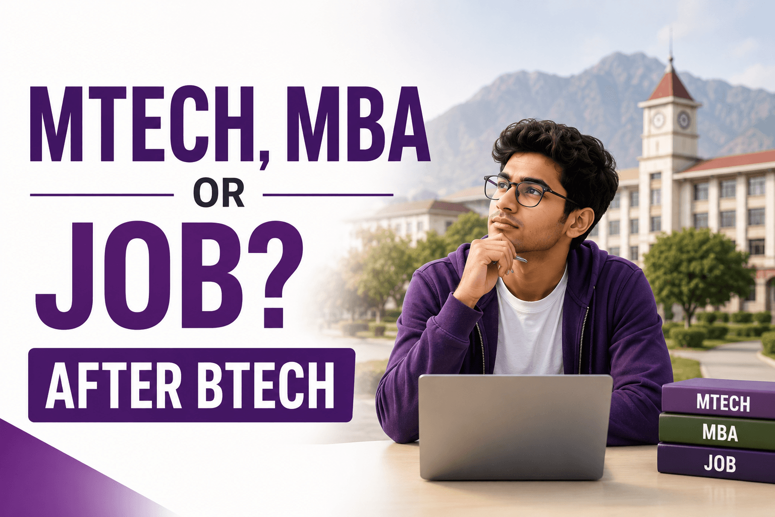 Higher Studies After Dehradun BTech — MTech, MBA or Job?