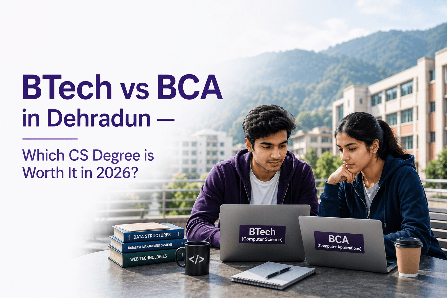 BTech vs BCA in Dehradun — Which CS Degree is Worth It in 2026?