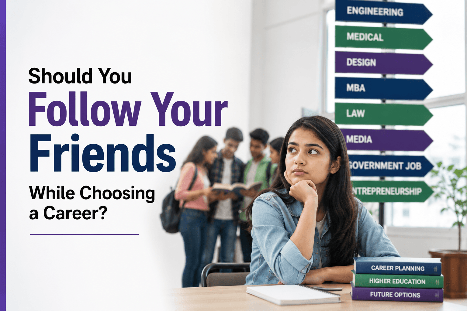 Should You Follow Your Friends While Choosing a Career?