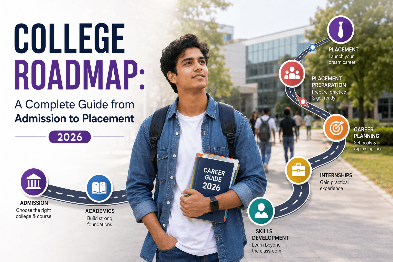College Roadmap: A Complete Guide from Admission to Placement (2026)